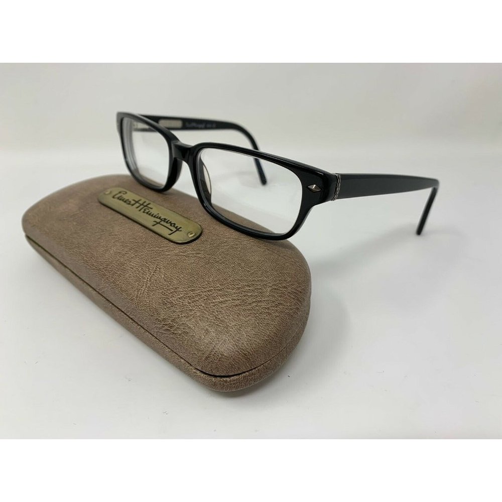 Ernest Hemingway Eyeglasses 4610 51 [] 17 140 Black Flex Hinges